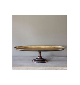 แท่นวางเค้กอลูมิเนียมหรูหราหรูหราหรูหราพร้อมลวดลายโบราณที่ออกแบบมาเพื่อเพิ่มการตกแต่งบ้านสุดหรูและโอกาสพิเศษ - Product Image 5