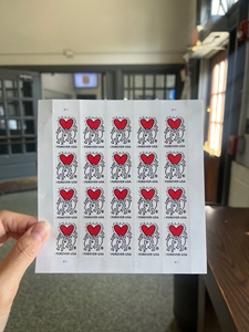 USA 2025 Love Stamp Sticker Flag Forever Postage Timbres postaux Autocollants Timbres postaux Convient aux entreprises et à la collection - Product Image 1