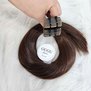 Extensions à bandes 100% cheveux humains en gros, 16-32 pouces, 12A Blond Vierge Plus, Lisse Extrême, Cheveux Bruts du Vietnam, Super Double - Product Image 5