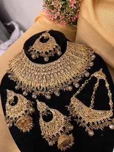 Últimos diseños personalizados para bodas y fiestas Conjuntos de joyas afganas Conjuntos de joyas para mujeres al por mayor Disponibles en cantidad a granel - Product Image 3