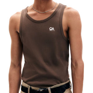 2025 Newest Top Selling Workout Fitness Bodybuilding Running Clothing <b>Vest</b> Singlets <b>Stringer</b> Shirt Gym Wear <b>Men</b> Tank Top - Product Image 6