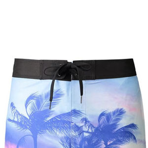 Pantalones cortos de baño de secado rápido para hombre logotipo personalizable y color 100% algodón con bolsillos bañadores estampados - Product Image 5