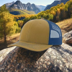 Casquette de baseball unisexe en denim sportif, légère, respirante, séchage rapide, boucle en métal, été, plage, pêche, fête, ski, couleur - Product Image 1