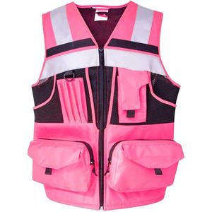 Gilet de sécurité homme élégant et décontracté, haute visibilité, respirant, confortable, haute qualité, facile à laver, polyester/coton, personnalisable, best-seller - Product Image 1
