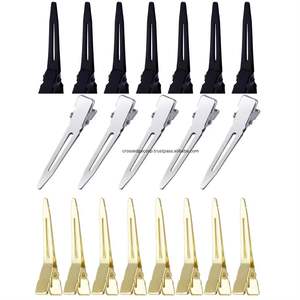 Fabricantes al por mayor Pinza de pelo de acero inoxidable 3,5 cm Clip de horquilla única dorada No se oxida Pinza de pelo Accesorios para la venta - Product Image 2