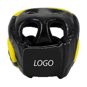Casco de Boxeo Personalizable de Cuero Vacuno OEM para MMA, Kickboxing, Karate, Taekwondo, Protector Facial con Diseño Personalizado - Product Image 4