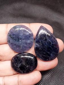 Gemmes en vrac d'iolite bleue violette naturelle de haute qualité pour bijoux faits à la main et guérison énergétique - Product Image 6