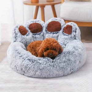 Camas Acogedoras para Mascotas en Forma de Pata de Oso, Modernas, Tamaños XL y Pequeños, Cueva Sólida y Cómoda para Animales Pequeños y Gatos para el Invierno - Product Image 4