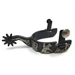 2025 dernier nouveau style anglais équipement de course de chevaux en acier éperons de cheval avec un design unique - Product Image 6