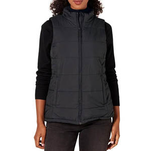 Blousons bombardiers bouffants pour l'hiver Manteaux à fermeture éclair Manteau à capuche avec logo personnalisé - Product Image 1