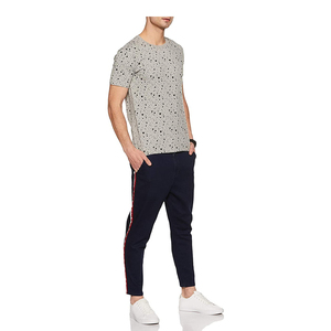 2025 nueva llegada ropa de calidad Premium Fitness Running camiseta hombres cuello redondo Slim Fit poliéster correr hombres camiseta - Product Image 5