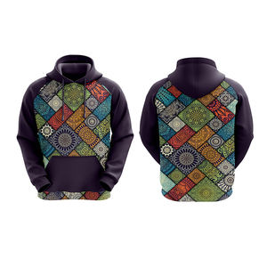 Moda al por mayor sublimación Logotipo de impresión personalizado sudaderas con capucha deportivas para hombres ropa traje de gimnasio ropa - Product Image 1