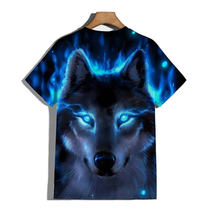 Camiseta de manga corta con cuello redondo para hombre, camisa masculina informal con estampado de sublimación y logotipo personalizado, nuevo diseño, gran oferta - Product Image 2