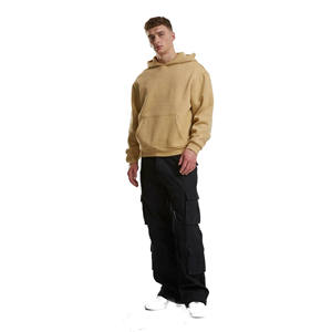 Pull à capuche Sherpa ultra doux et chaud en coton molletonné de haute qualité pour les activités d'hiver et de plein air coupe surdimensionnée - Product Image 1