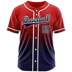 Maillot de baseball pour homme - Respirant, grande taille, maille, évacuation de l'humidité et protection UV pour les sports de plein air et les entraînements d'été - Product Image 5