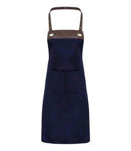 Heavy Duty Coffee Shop Chef Restaurante Herramienta DE TRABAJO Babero Cuero Jardín Barbacoa Uniforme Denim Algodón Barbero Lona Delantales - Product Image 1