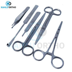 Juego de instrumentos quirúrgicos veterinarios de 52 piezas de acero inoxidable de alta calidad de KAHLU ORTHOPEDIC - Product Image 4