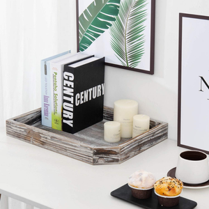 Venta al por mayor de bandejas decorativas de madera de acacia de alta calidad para escritorio, baño, cocina de Vietnam - Product Image 6