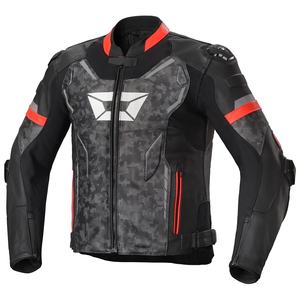 Nouveau véritable 100% veste de moto en cuir véritable moto et course automobile vestes de Logo personnalisé veste de moto pour hommes - Product Image 5
