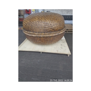 Barco de bambú resistente y duradero/coracle 100% bambú natural de Vietnam para decoración o centros turísticos - Product Image 6