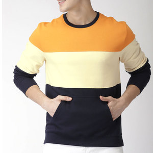 เสื้อสเวตเชิ้ตผู้ชายผ้าฝ้ายผสมน้ำหนักเบาขายดี ปรับแต่งได้ตามต้องการ เสื้อสเวตเชิ้ตผู้ชายขายดีที่สุด - Product Image 1