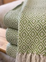 Couverture en tricot torsadé 100% coton biologique personnalisée Lit à carreaux de qualité supérieure Maison Canapé Jeter Inde Avior's Big Knitted Weighted Blankets