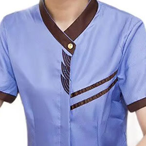 Fabricación profesional Transpirable Secado rápido Restaurante Uniforme Alta calidad Manga corta Chef Cocina Uniforme Bajo MOQ - Product Image 6