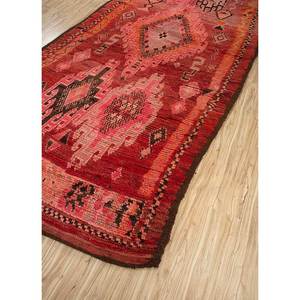 Nuray Large Area Hand Knotted Wool Rugs Pae-4589 <b>Red</b> & Orange Geometric Pattern for Home Living Room Hallway New Model-Room Rug - Product Image 2