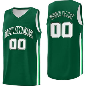 Conjunto de uniforme de baloncesto de micromalla 170GSM de alta calidad, estampado de transferencia por sublimación bordado, transpirable, secado rápido, verano para - Product Image 6