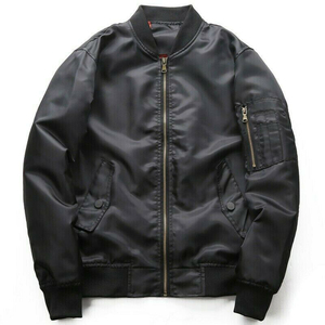 Men's Classic Silk Satin Baseball Letterman <b>Jackets</b> Customizable Bomber <b>Jacket</b> Front Embroidered Chenille Design Winter Clothing - Product Image 1