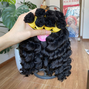 [CABELLO NATURAL CAMBODIANO] Extensiones de Cabello Humano en Paquetes, Fáciles de Rizar, Gruesas y Saludables para Mujeres Negras - Product Image 4