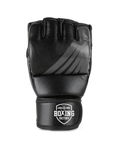 Guantes MMA de medio Dedo de alta calidad, venta al por mayor, cuero profesional y cuero de vaca, logotipo personalizado para entrenamiento de lucha y boxeo - Product Image 2