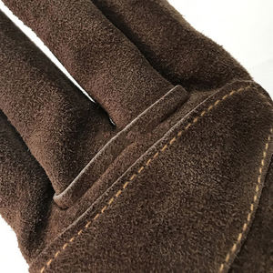 Gants de sécurité du fabricant OEM pour hommes, très résistants, en cuir de vachette, vêtements de travail respirants, prix de gros - Product Image 4