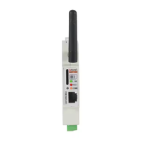 Passerelle intelligente Acrel AWT100 avec dispositif de communication sans fil RS485Port Modbus-RTU liaison montante 4G via le protocole MQTT vers la plate-forme IOT