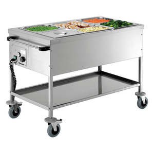 Hospital Food <b>Trolley</b> with 3 X 1/1 GN Premium Product for <b>Medical</b> Facilities - Product Image 1