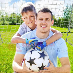 Gants de football de gardien de but de marque privée sur mesure pour vêtements d'entraînement Meilleur prix pas cher Nouveau design Gants de football de gardien de but - Product Image 6