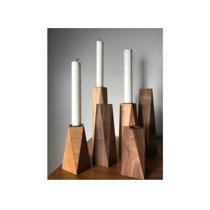 Bougeoir de luxe en bois de qualité design antique bougeoir en bois de forme personnalisée au prix le moins cher du fournisseur en gros - Product Image 6