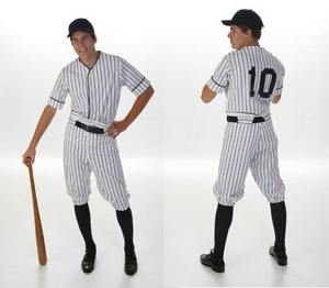 Heat-Transfer Printed Custom Baseball Uniforms Plus Size Premium Stylish Blank Wholesale Team Apparel Bulk Supply Sportswear - Product Image 2