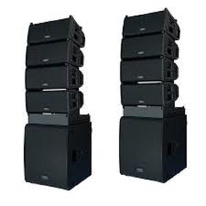 NUEVOS ALTAVOCES DE LINE ARRAY ACTIVOS QSCs LA108 DE 8 PULGADAS, PAQUETE DE 4 CON SUBWOOFERS ACTIVOS KS118 DE 18 PULGADAS (PAR) - Product Image 1
