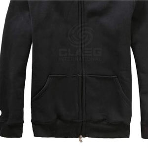 Sweats à capuche avec fermeture éclair complète prix de gros Nouveau design personnalisé de haute qualité Plus Size mode vêtements pour hommes personnalisés sweats à capuche avec fermeture éclair - Product Image 4
