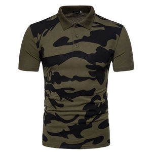 Polo <b>Shirts</b> Sport Golf <b>T</b> <b>Shirt</b> 100% Cotton Men <b>Camouflage</b> Color Camo Man <b>T</b>-<b>Shirt</b> Men's Fashion Slim Fit - Product Image 2