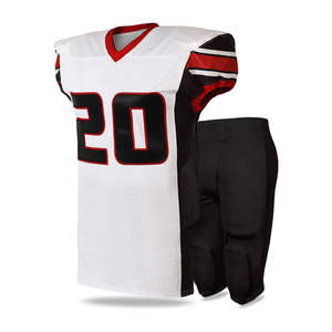 Uniforme de football américain respirant avec tissu durable rembourré confort et design élégant pour une performance et un style maximum - Product Image 6