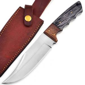 Couteau à éplucher de 9 pouces fabriqué à l'usine en acier au carbone, fabriqué à la main à bas prix et à bas prix, avec manche en bois de noyer. - Product Image 5