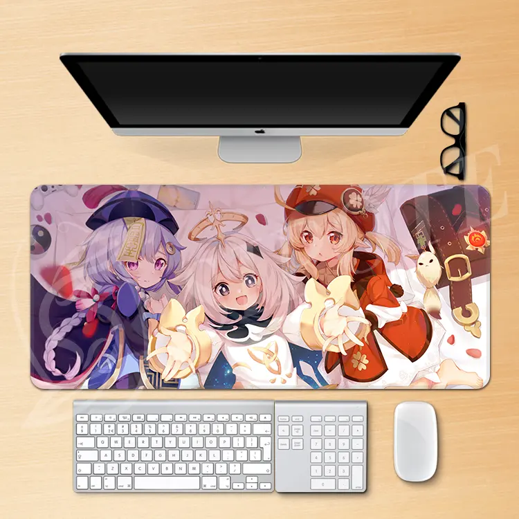 Custom Cartoon Anime Mousepad Gaming Mauspad Tapis De Souris Rubber Desk Mat Print Anime Mouse Pad Gamer