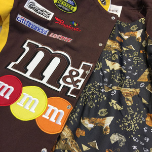 เสื้อแจ็กเก็ตแข่งรถนาซ่ากันลมไซส์ใหญ่พิเศษทำจากหนังปักโลโก้ได้ตามต้องการสไตล์รถแข่ง - Product Image 5