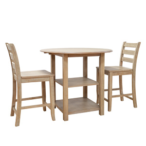 Counter Set Stable Mdf Acacia Veneer + Rubber Wood +Acacia Wood + Plywood Modern <b>Dining</b> 5-Layer Cartons Hao Phong HP001NAT - Product Image 5