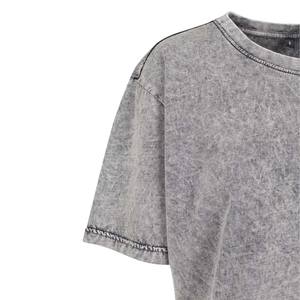 Hommes lourds T-Shirt lavé à la pierre conception personnalisée impression col rond manches t-shirts t-shirts - Product Image 6