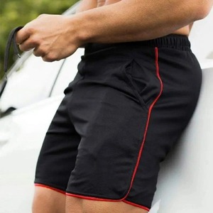 Vêtements de sport décontractés pour hommes pantalons de fitness 2025 Shorts de salon amples à la mode 100% coton Hip Hop maille vêtements de sport respirants - Product Image 4