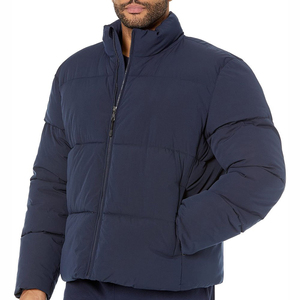 Chaqueta Acolchada al por Mayor para Hombre, Chaqueta de Invierno con Logotipo Personalizado, Chaqueta de Burbuja con Bolsillo y Estampado Personalizado para Hombre - Product Image 6