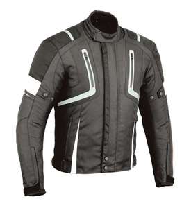 Chaqueta de Protección deportiva a prueba de viento para hombre con logotipo personalizado para motocicleta de talla grande chaqueta textil para motocicleta - Product Image 3